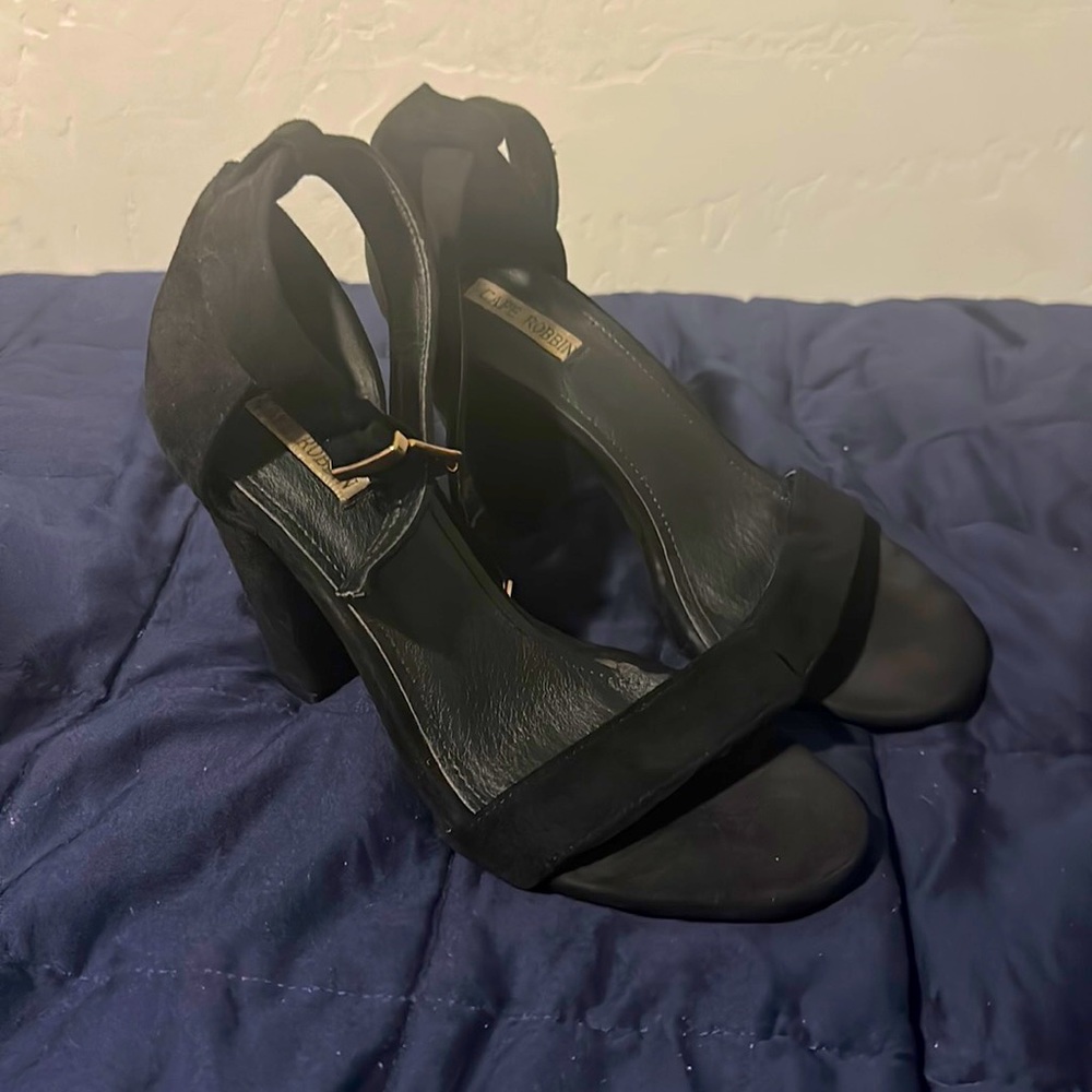 Ankle strap heels